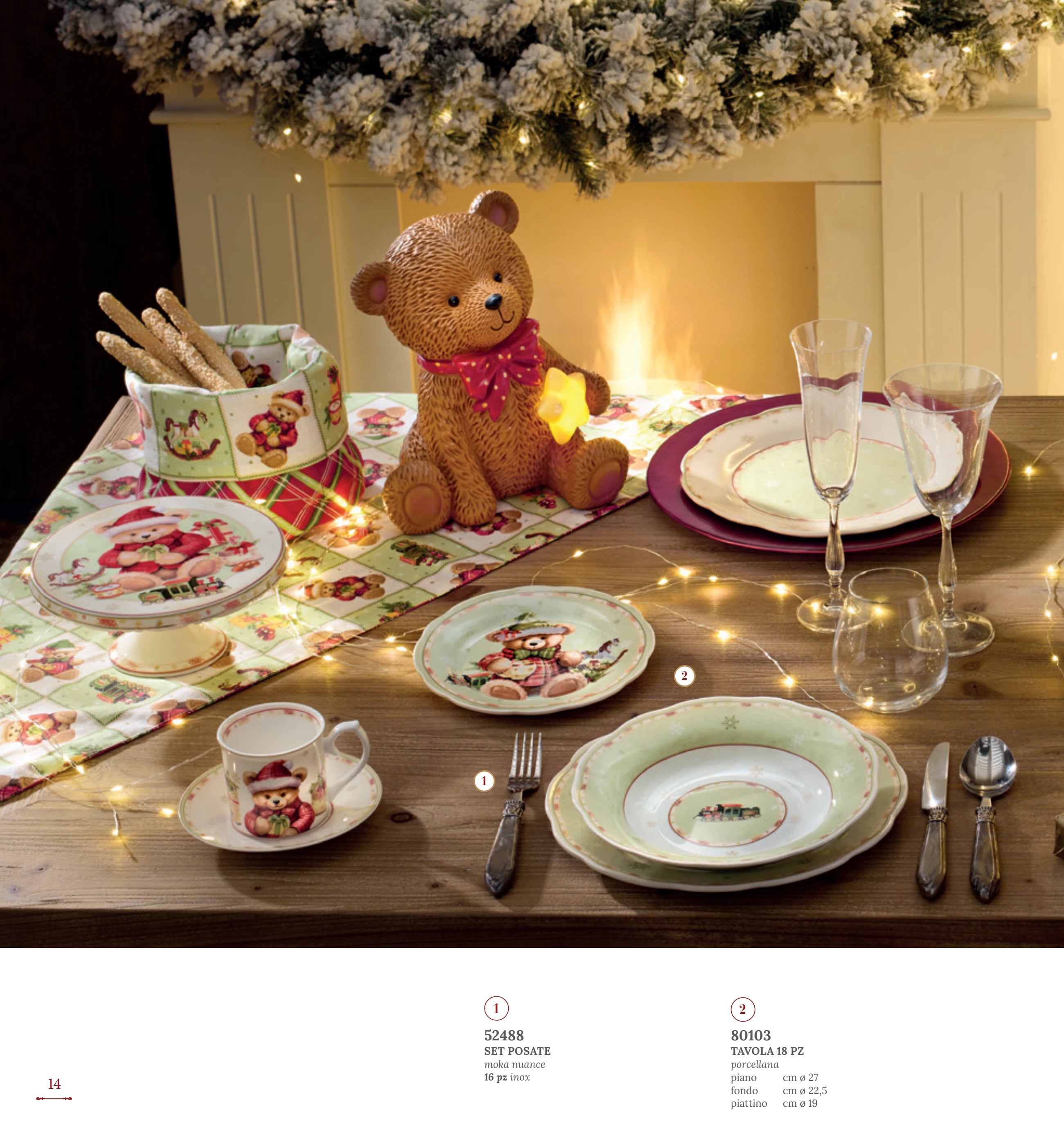 SET MESA 18 PZAS COCCOLE — yebw pág. 16