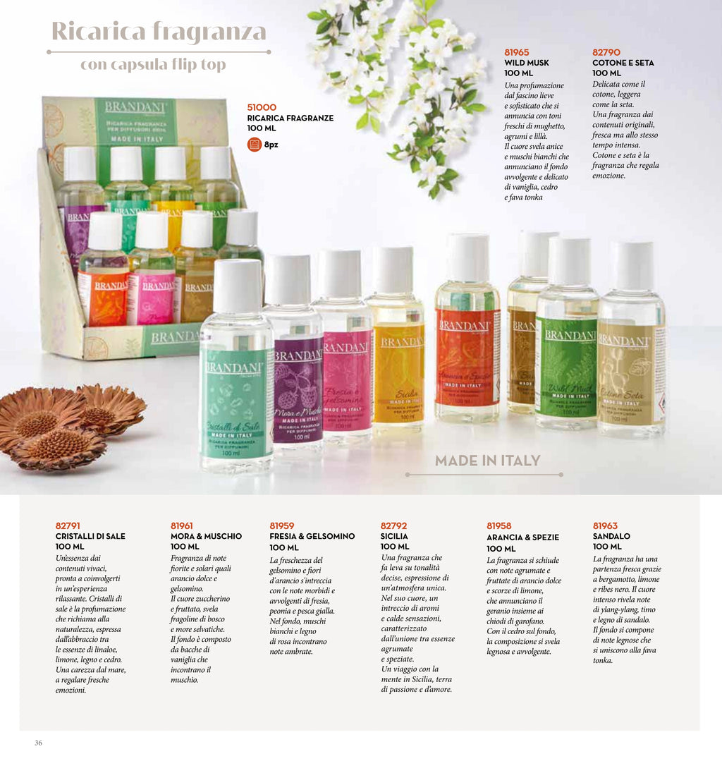 RECARGA FRAGANCIA CAPACIDAD 100 ml. — brandani-catalogo-home-2026 pág. 35