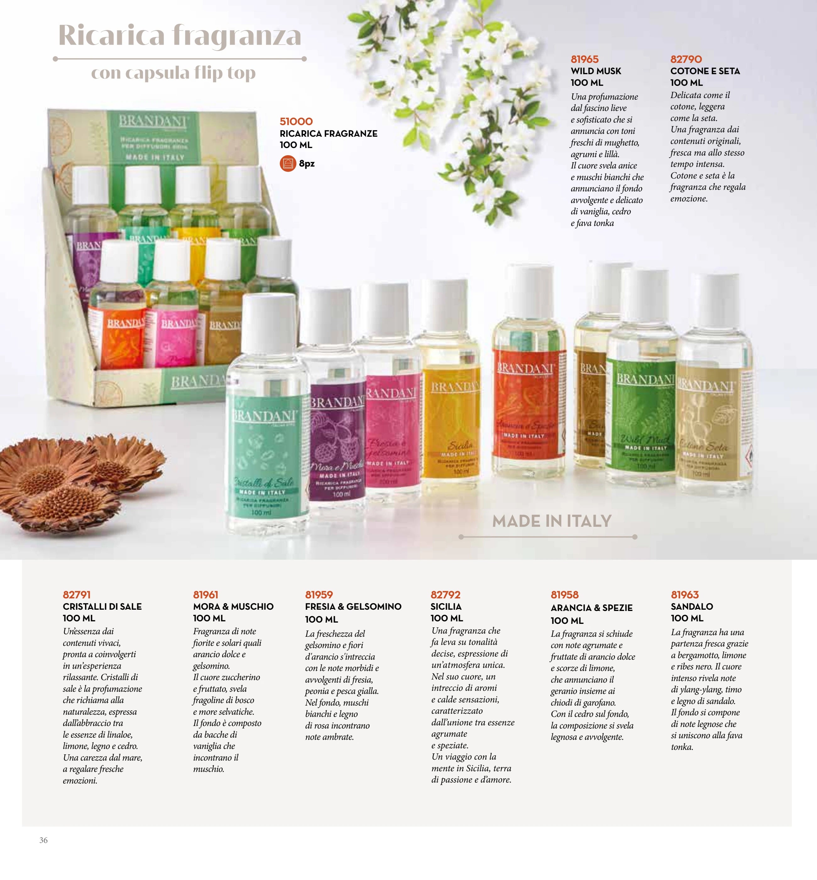 RECARGA FRAGANCIA CAPACIDAD 100 ml. — brandani-catalogo-home-2026 pág. 35