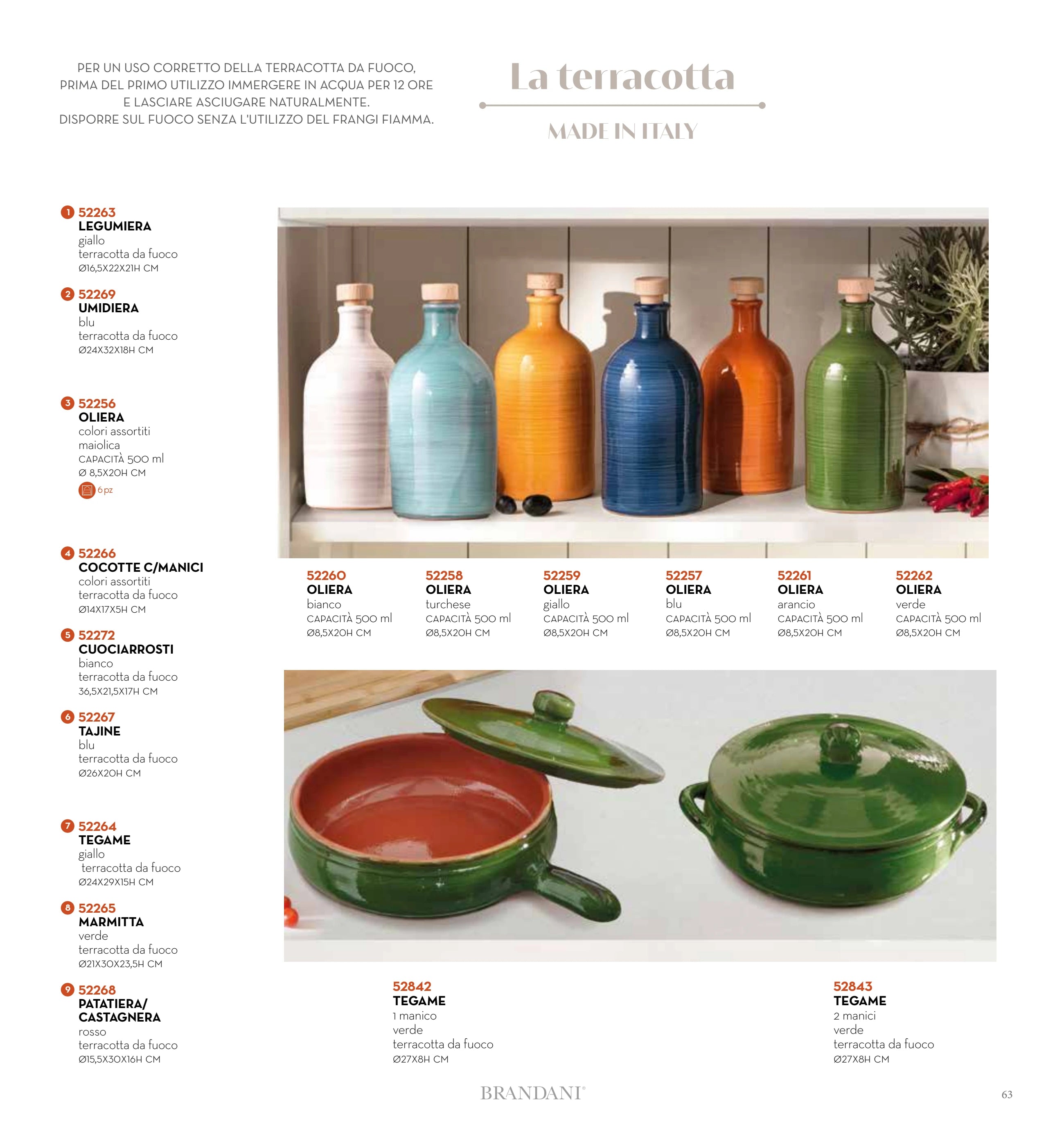 ACEITERA ARTESANAL 500 ML BLANCA MAIOLICA — rbsi pág. 64