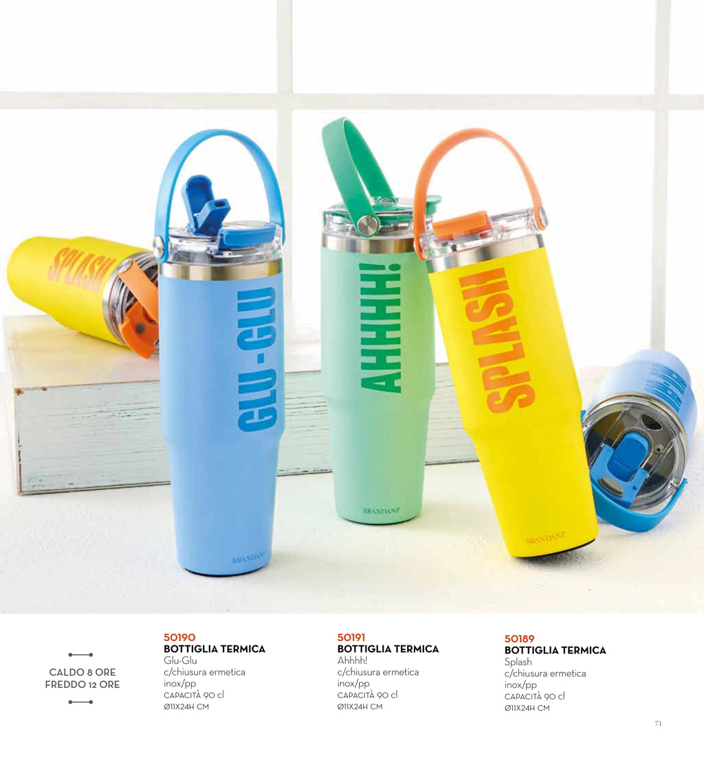 BOTELLA TERMICA SPLASH 900 ML — brandani-catalogo-home-2026 pág. 69