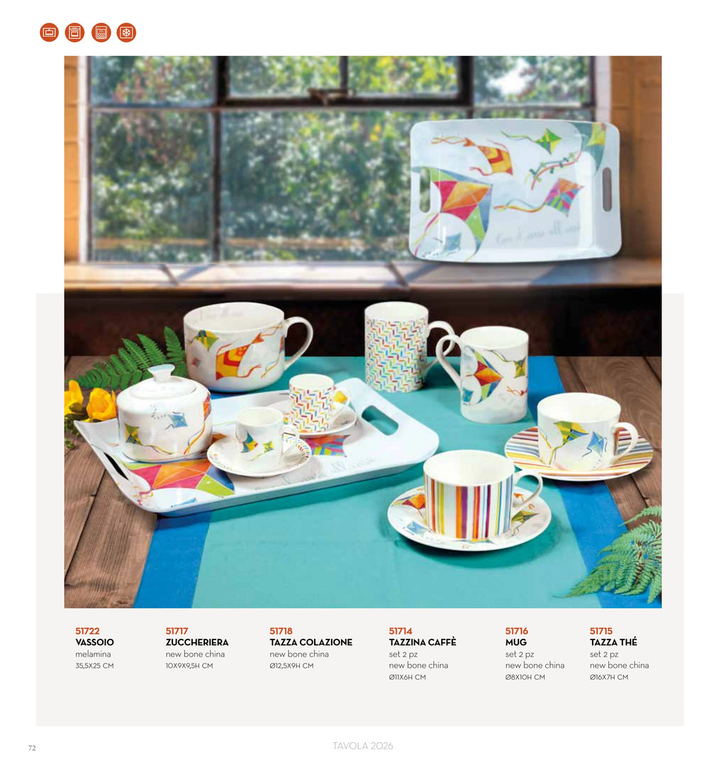 BANDEJA MELAMINA ARIA — brandani-catalogo-tavola-2026 pág. 75