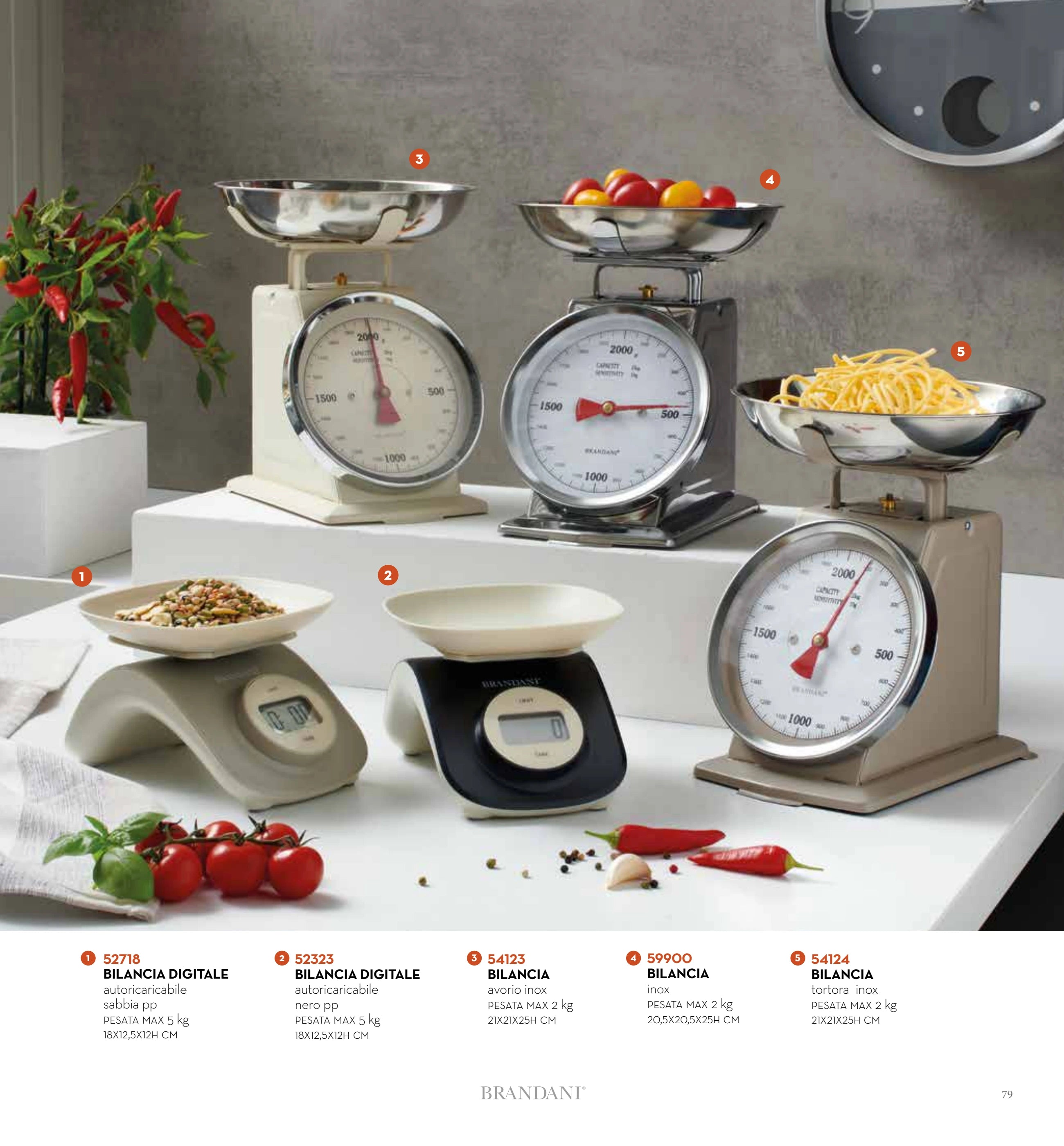 BALANZA MARFIL INOX 2 KG — rbsi pág. 80