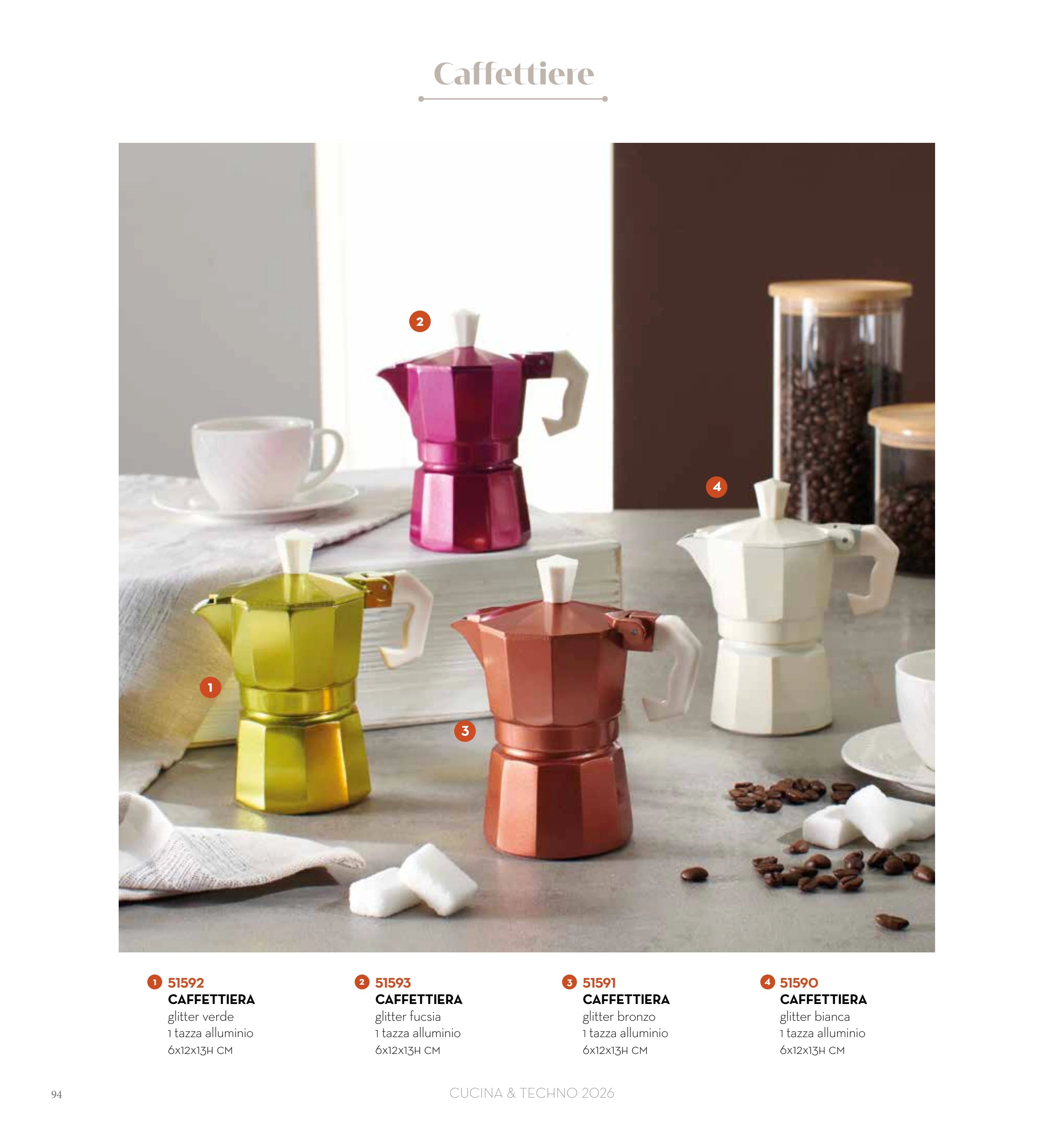 CAFETERA 1 TAZA BRONCE — rbsi pág. 97