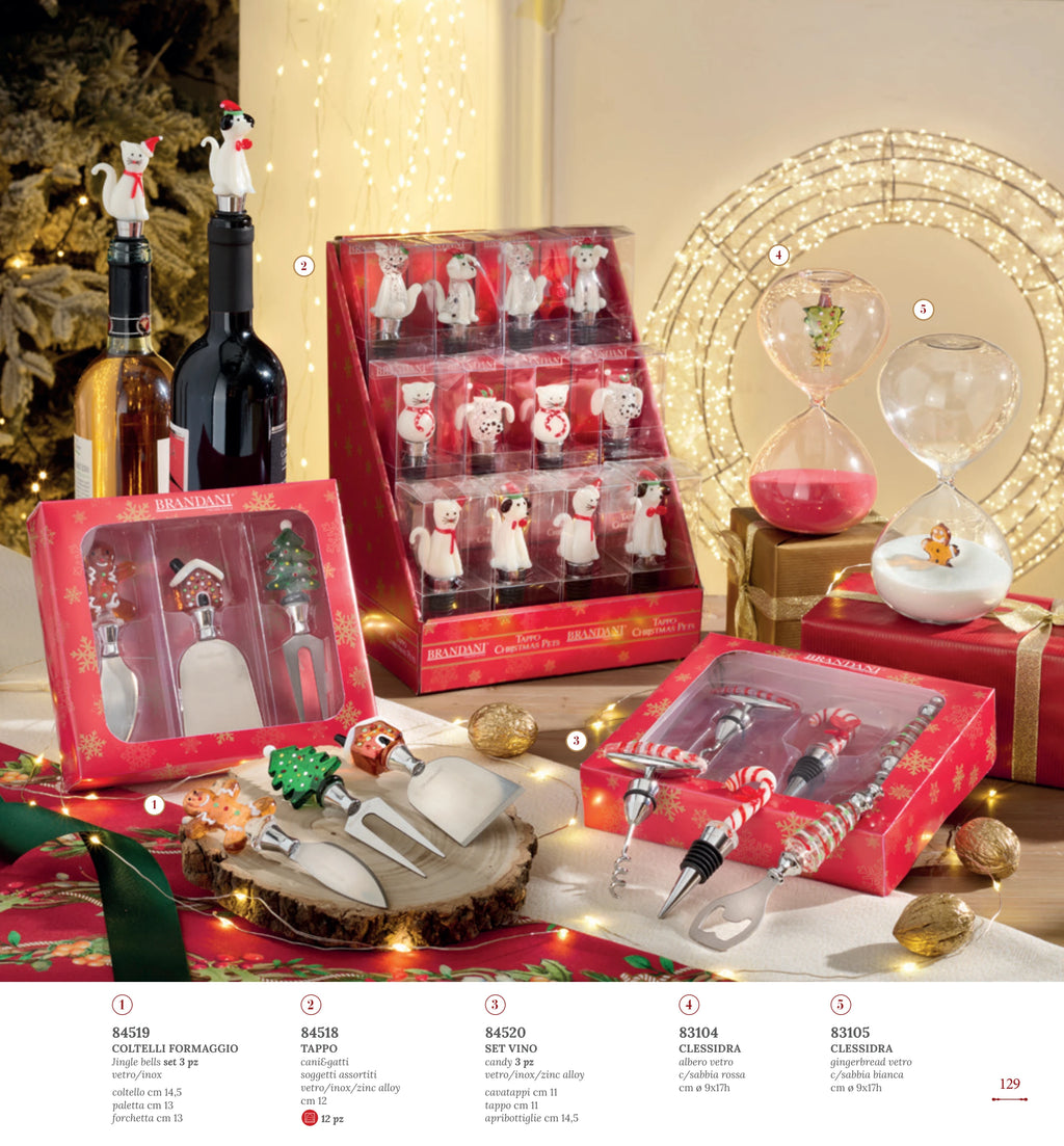 RELOJ DE ARENA MUÃ‘ECO NAVIDAD — yebw pág. 130