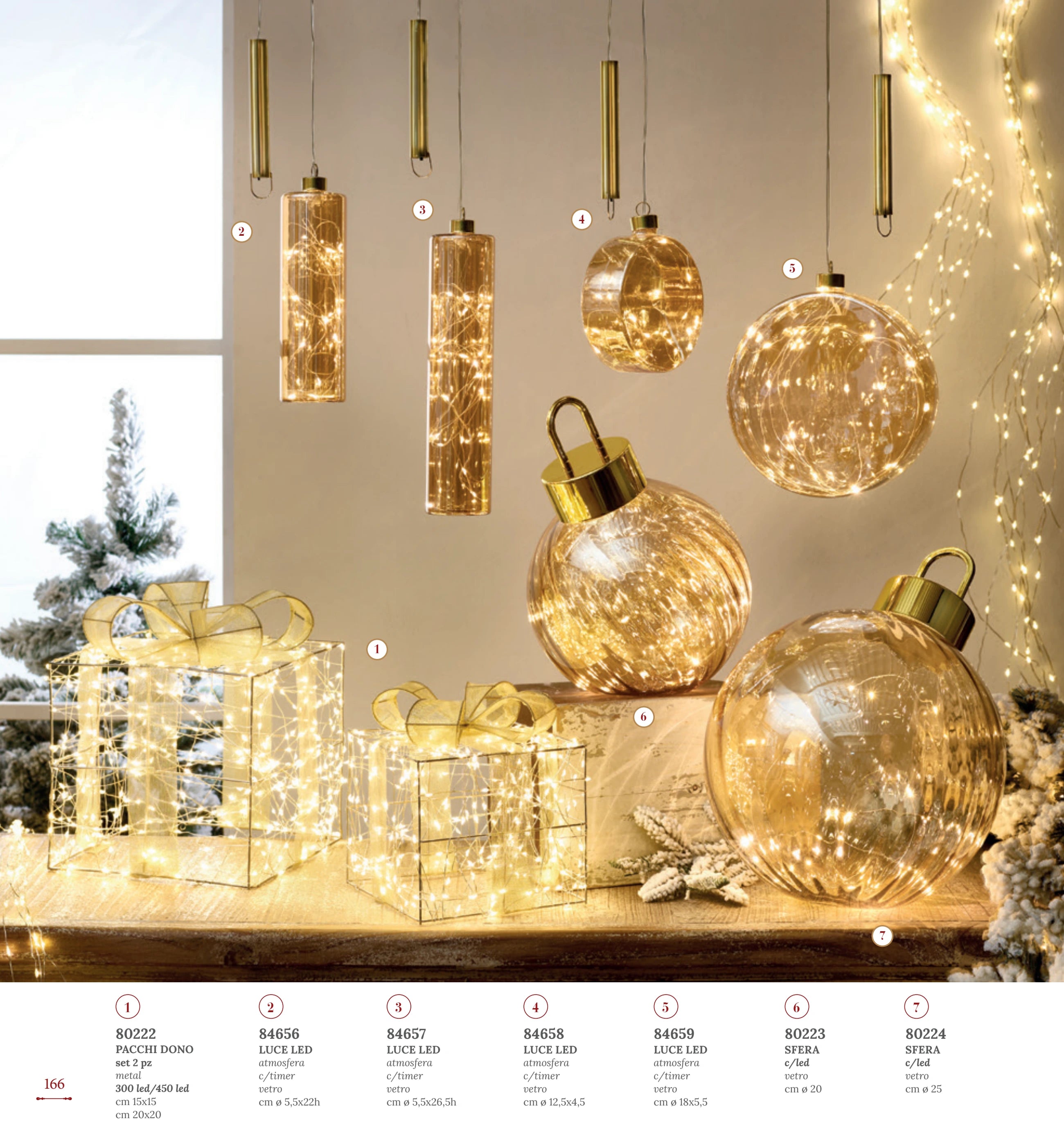 BOLA ESFERA LED 20 CMS — yebw pág. 170