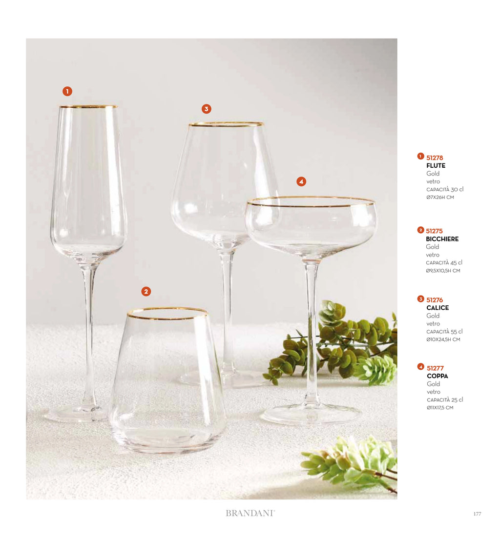 VASO GOLD — brandani-catalogo-tavola-2026 pág. 177