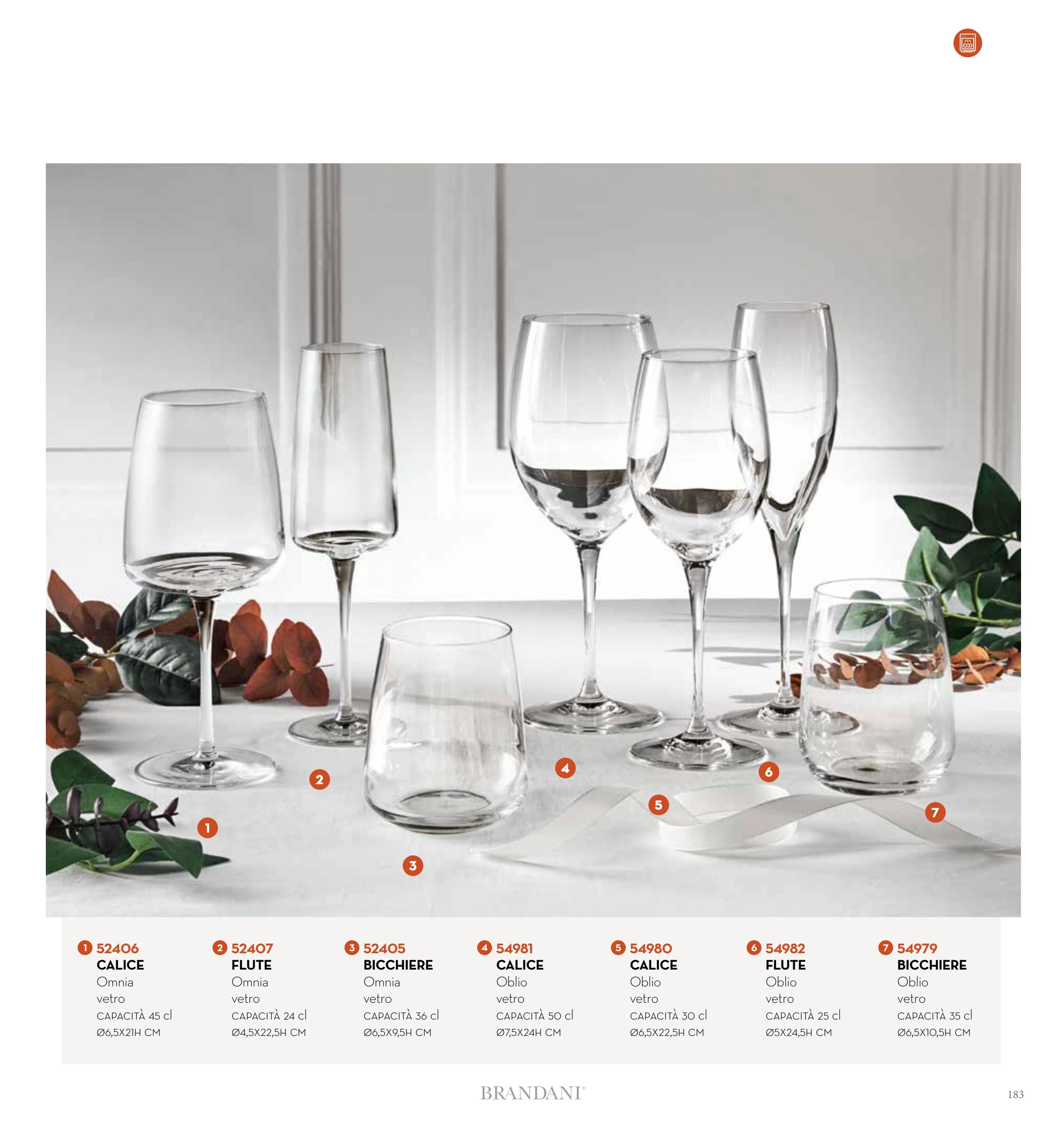 VASO OMNIA — brandani-catalogo-tavola-2026 pág. 186