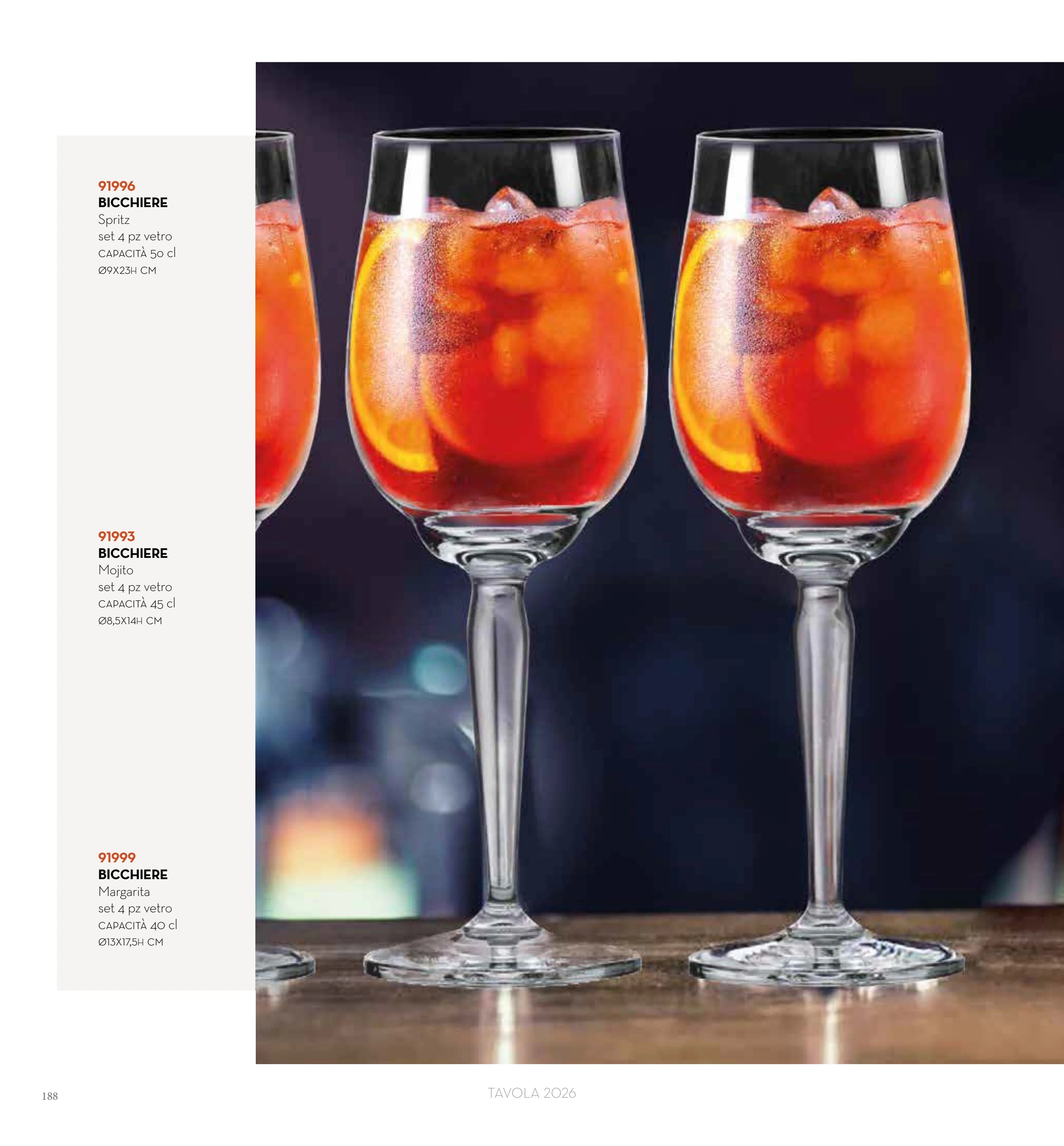 SET 4 PZAS ITALIAN COCKTAIL SPRITZ — brandani-catalogo-tavola-2026 pág. 191