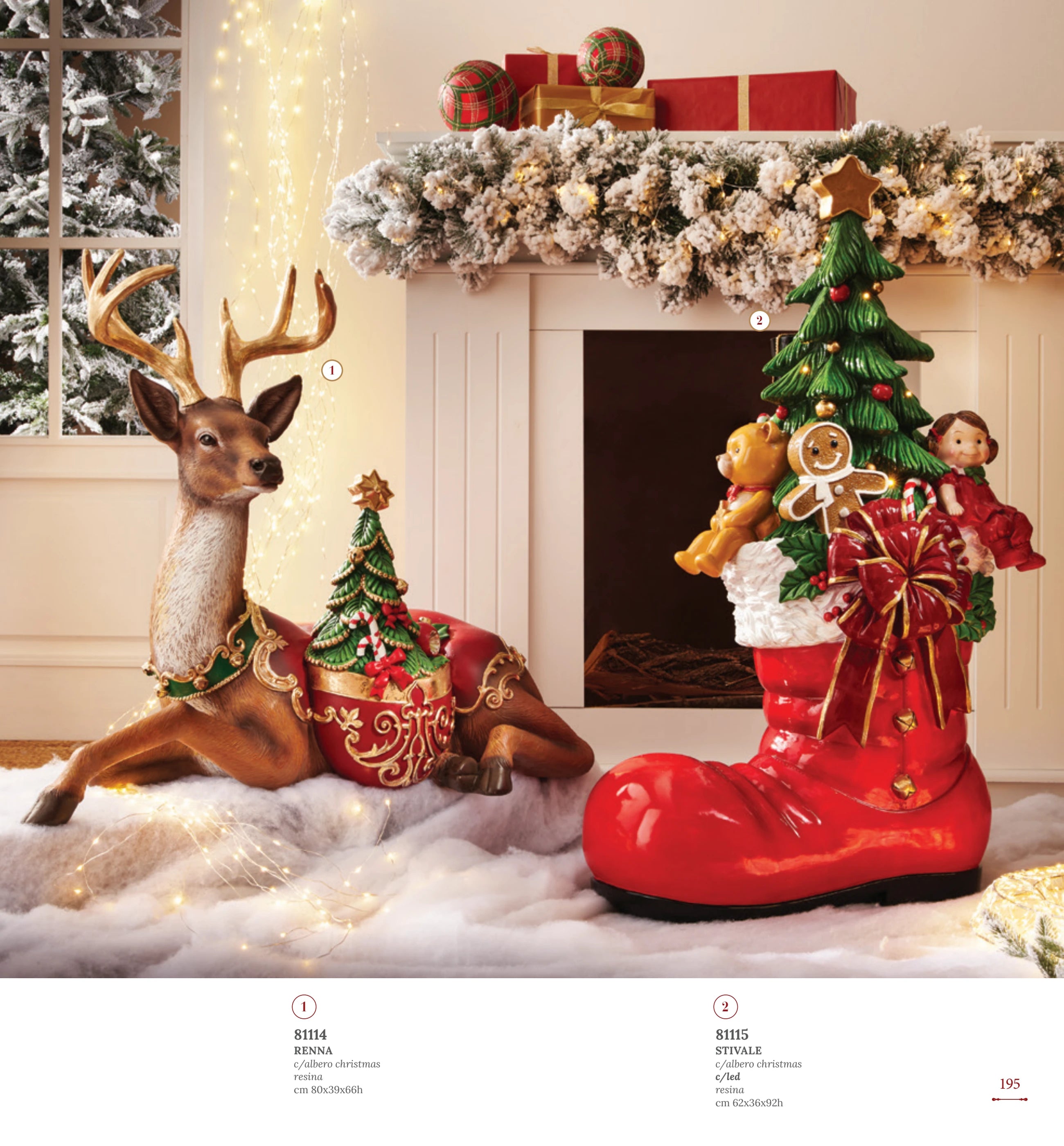 BOTA CON ARBOL NAVIDAD CON LED 62 x 36 x 92 CMS — yebw pág. 194