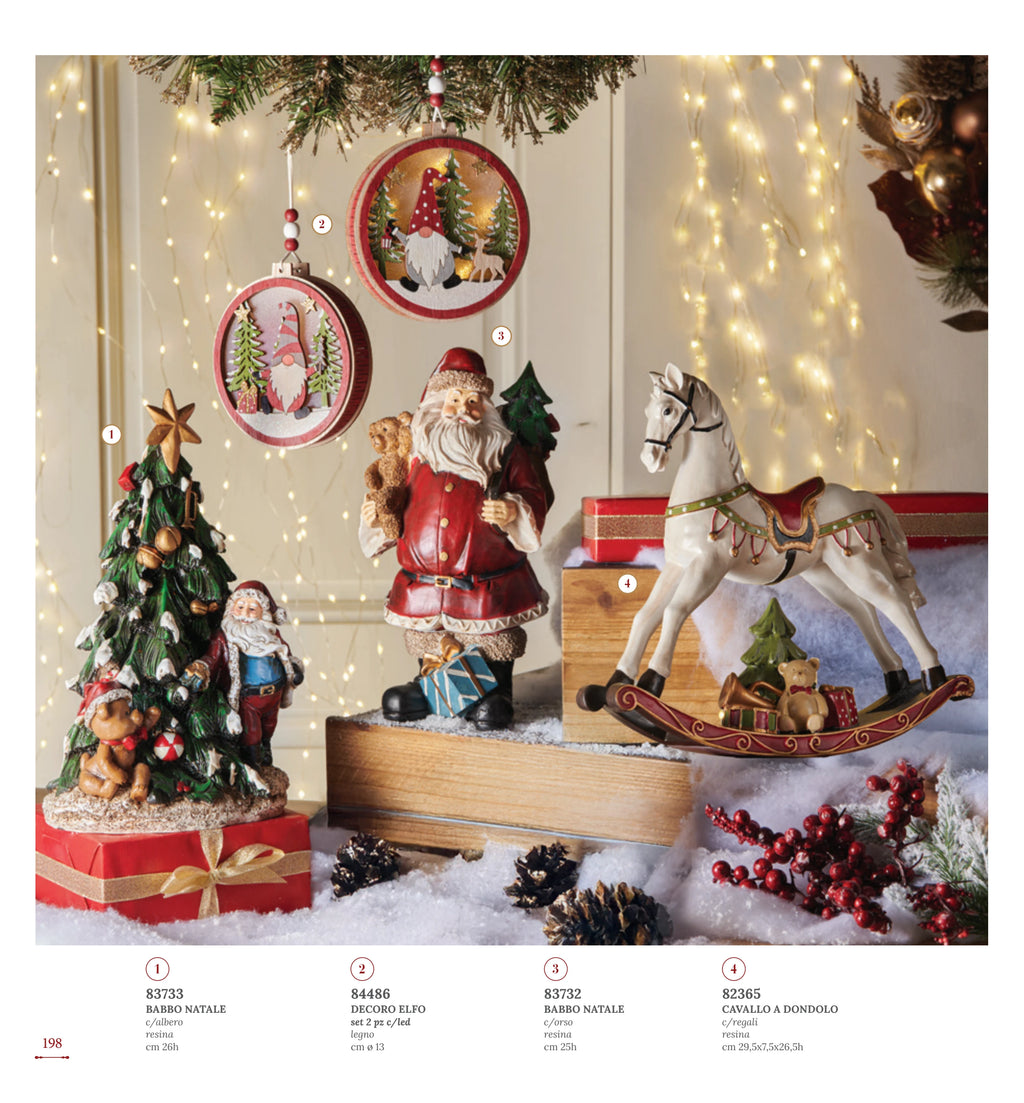 PAPA NOEL C/SACO 25 CMS altura — yebw pág. 200