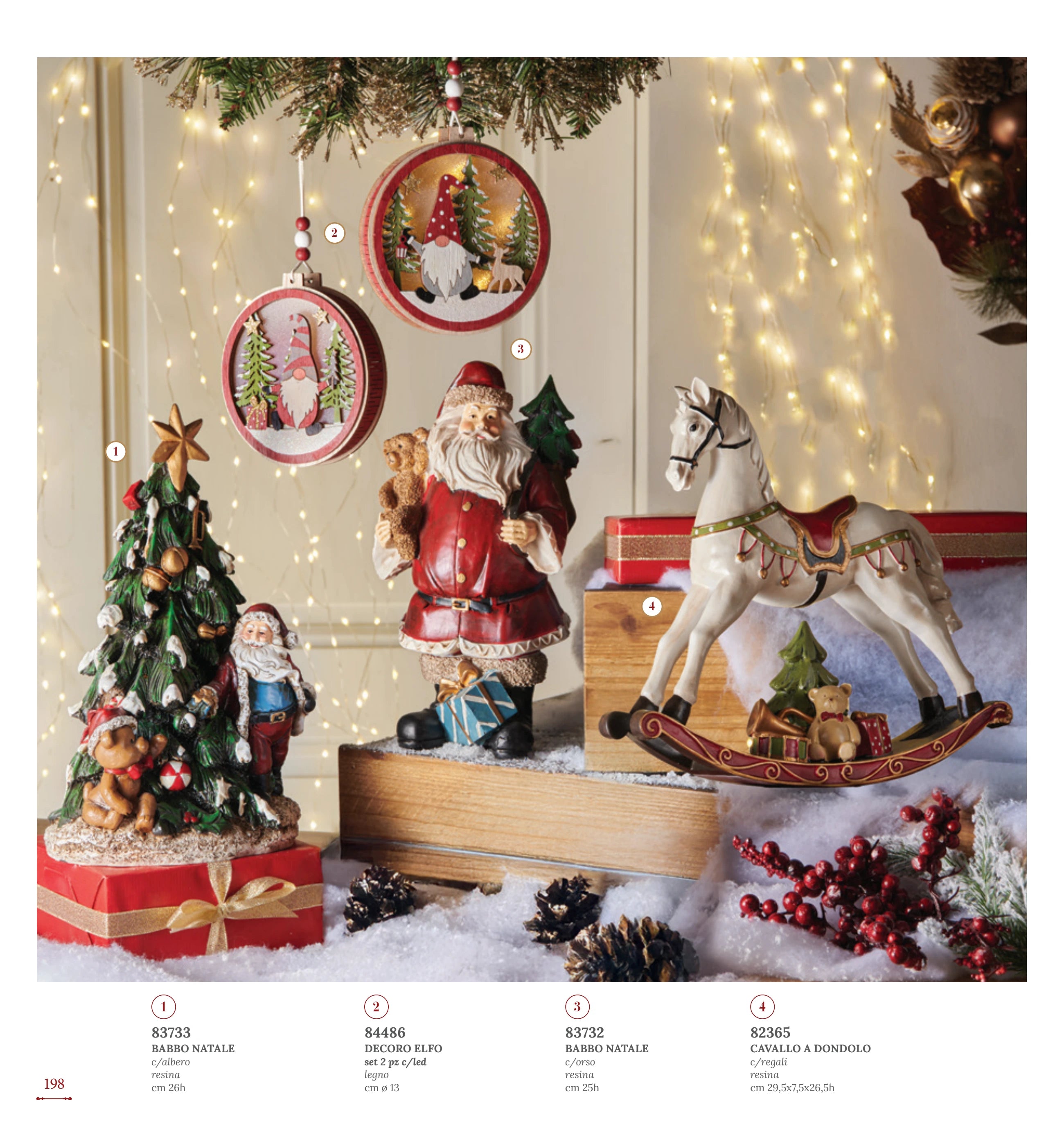 PAPA NOEL C/SACO 25 CMS altura — yebw pág. 200