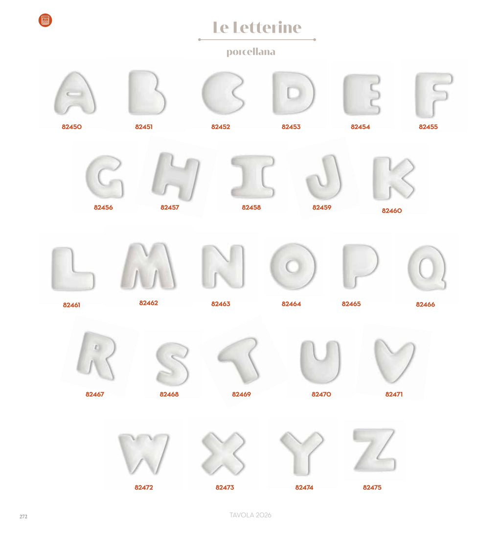 PORCELANA LETRA B — brandani-catalogo-tavola-2026 pág. 272