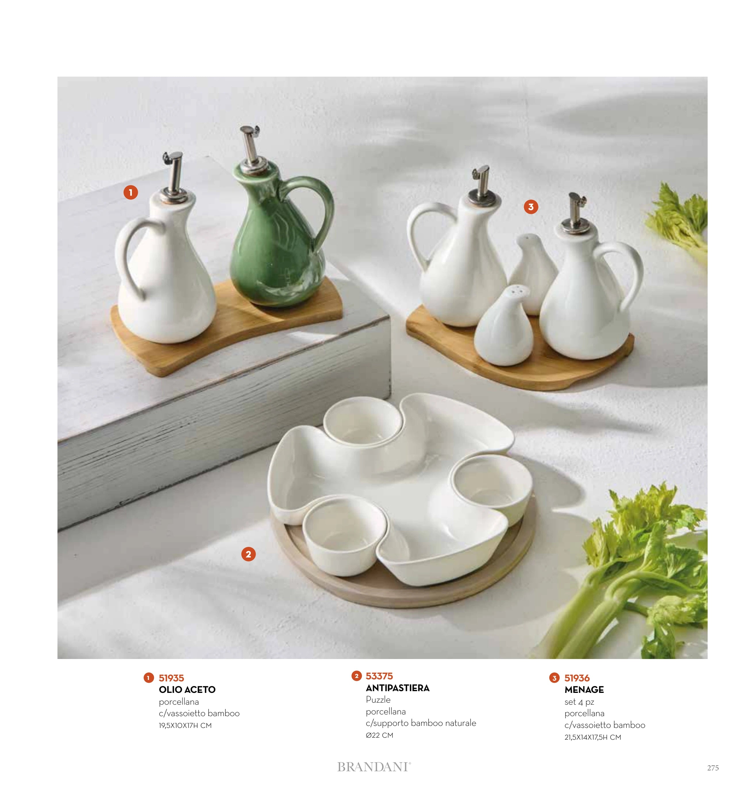 ACEITERAS C/ BANDEJA — brandani-catalogo-tavola-2026 pág. 278