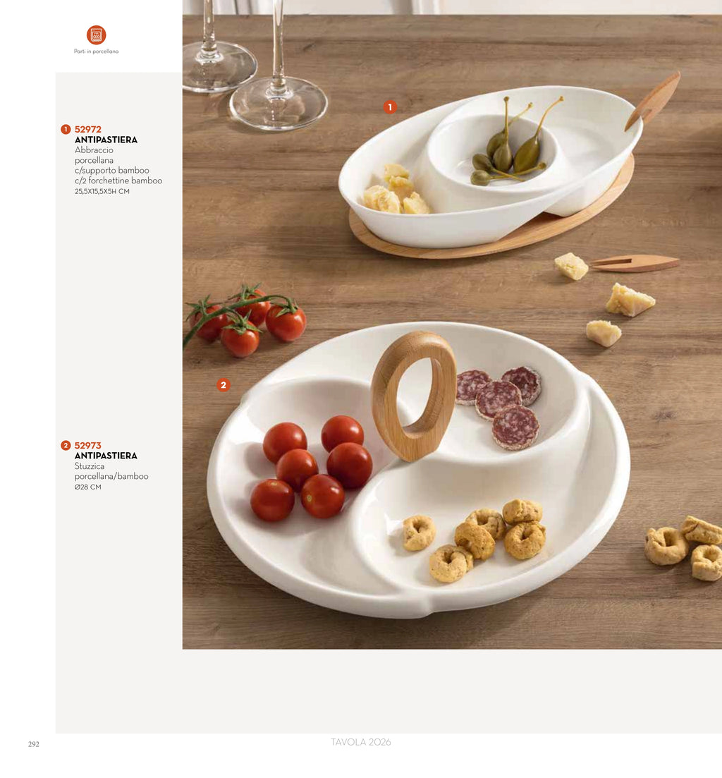 BANDEJA PORCELANA / BAMBOO — brandani-catalogo-tavola-2026 pág. 295