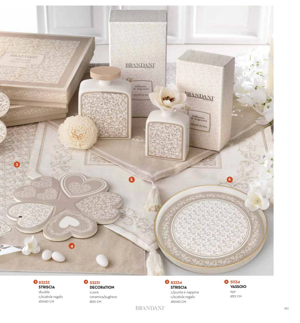 BANDEJA RICCIOLI DI FATA D 22 CMS — brandani-catalogo-tavola-2026 pág. 304