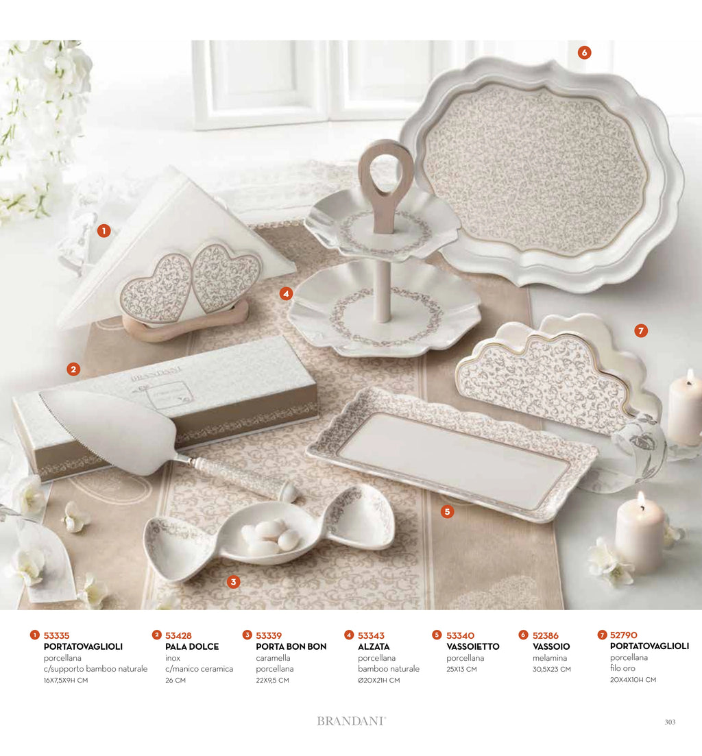 PALA TARTA RIZOS DE HADA INOX C/ MANGO DE CERAMICA — brandani-catalogo-tavola-2026 pág. 306