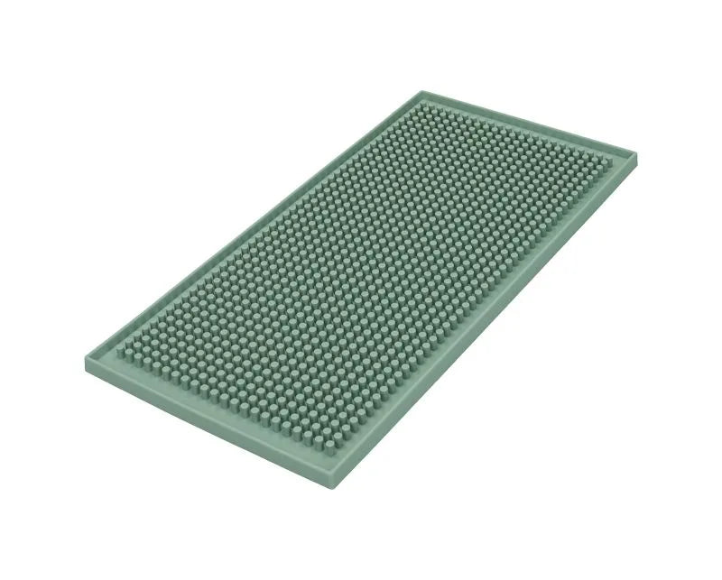Alfombrilla de secado antiadherente en color verde, con el logo de Brandani Gift Group visible.