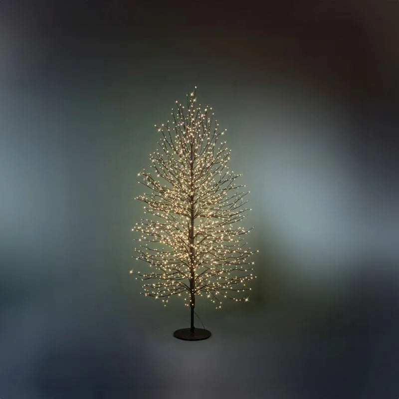 Árbol de Navidad de 120 cm con 1.000 luces LED, diseño Brandani.