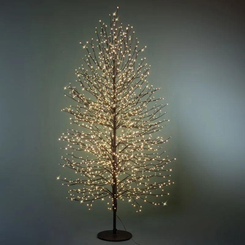 Árbol de Navidad de 150 cm con 1.500 luces LED, presentado por Brandani Gift Group.