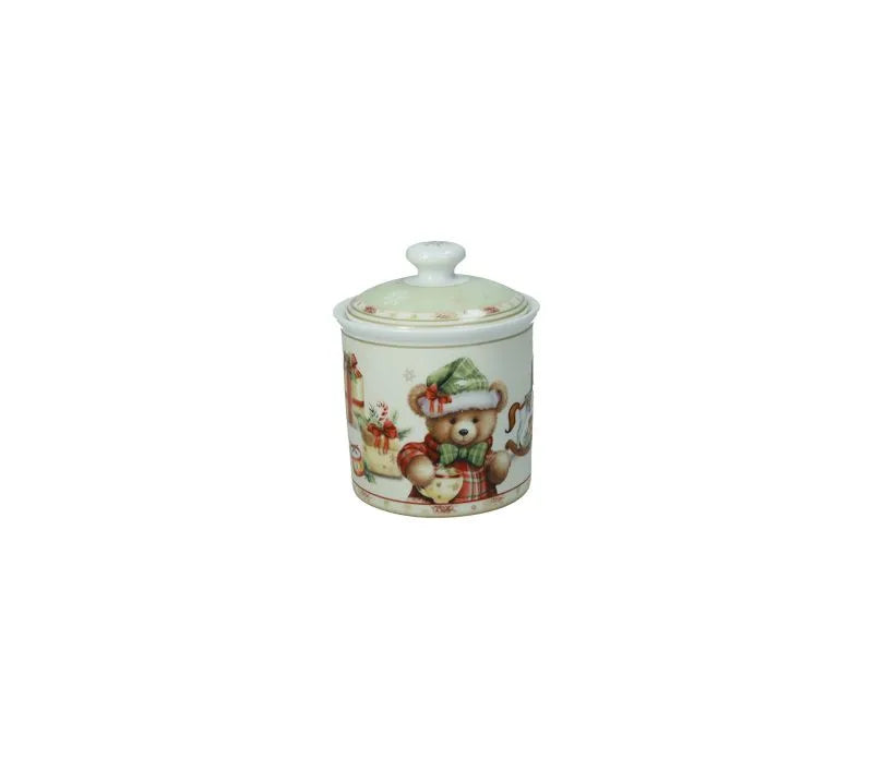 Azucarero Coccole de Brandani con diseño italiano, ideal para la temporada navideña.