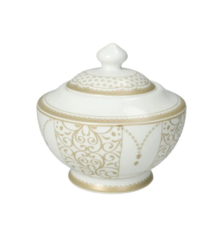 Azucarero modelo Golden Eye de Brandani Gift Group, con diseño italiano.