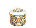 Azucarero Medicis de porcelana New Bone China sobre fondo blanco.