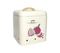 Bote con tapa Onion en color marfil, con dimensiones de 19.5 x 19.5 x 22.5 cm.