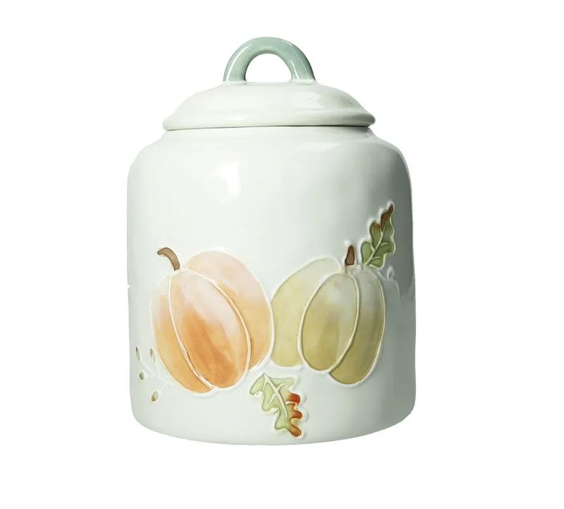 Bote decorativo pequeño con forma de calabaza, colección Zucche de Brandani Gift Group.