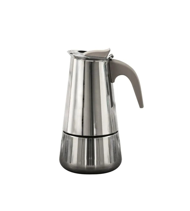 Cafetera Induccion 2 Tazas Inox Mango Suave — Brandani Gift Group