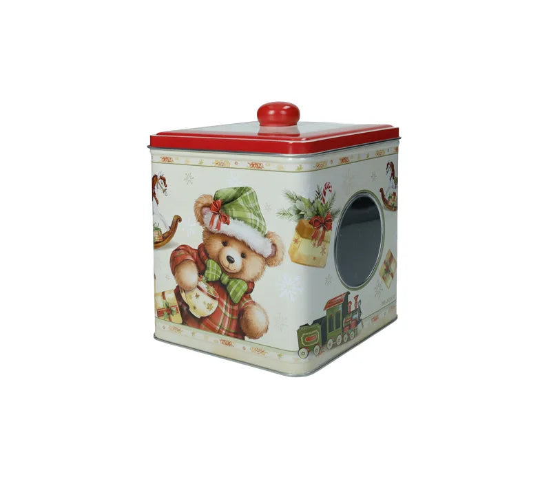 Caja Coccole de Brandani, diseño italiano en color neutro.