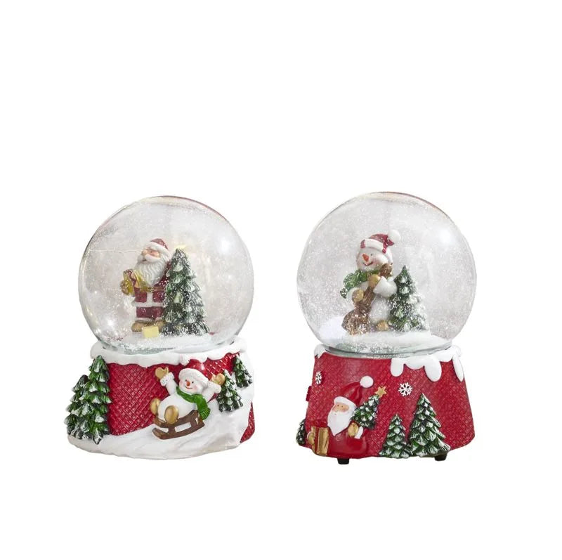 Carrillón decorativo navideño con unas dimensiones de 10,5 x 14 cm, mostrando su diseño italiano.