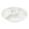 Centro de mesa Evergreen de melamina con diseño inspirado en la naturaleza, diámetro de 40 cm.