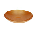 Centro de mesa decorativo Brandani modelo Ares en color ocre, con un diámetro de 30 cm.