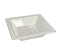 Centro de mesa cuadrado Riccioli Di Fata de Brandani Gift Group, con diseño italiano.
