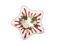 Centro de mesa estrella Le Chicche con dimensiones 23,5 x 23,5 x 4 cm.