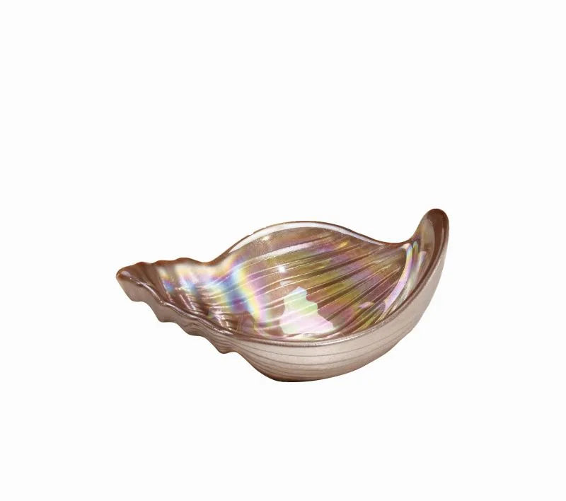 Cuenco Lumcaa de cerámica en color rosado, con un diseño moderno y elegante.