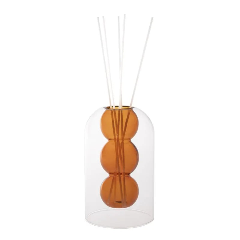 Difusor de fragancia Bubble de Brandani Gift Group en color ámbar.