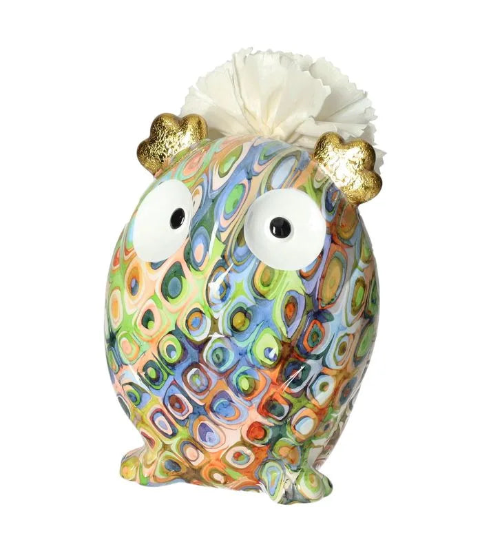 Difusor de fragancia con diseño de búho, pieza decorativa de Brandani Gift Group.