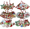 Pack de 24 piezas decorativas surtidas para árbol de Navidad de Brandani.