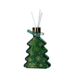 Set de 6 ambientadores de cerámica blanca con diseño navideño, marca Brandani.