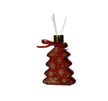 Display de 9 difusores de fragancia Merry Christmas surtidos en color con varillas de madera.