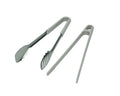 Pinza doble para alimentos en color gris, con diseño moderno y funcional.
