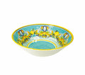 Ensaladera de melamina de 27 cm con diseño Citrus, fondo blanco.