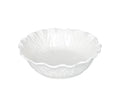 Ensaladera blanca modelo 'Vegan' de Brandani con 19 cm de diámetro y 5.5 cm de altura.