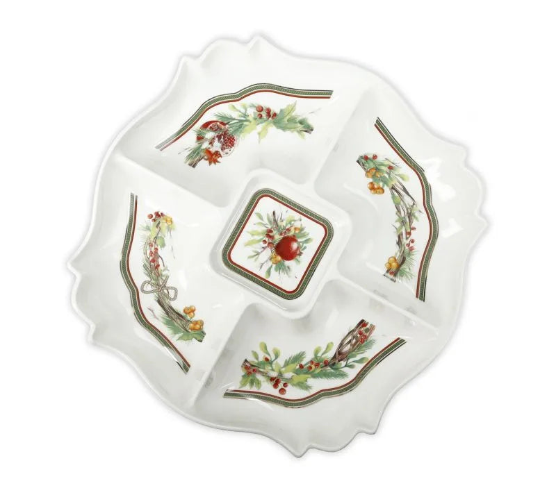 Entremesero Carol con diseño italiano, ideal para servir aperitivos.