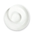Entremesero Lollipop de Brandani en cerámica blanca con detalles que recuerdan a un caramelo.