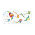Fuente rectangular Aria de Brandani Gift Group, de 40,5 x 18,5 cm, vista frontal sobre fondo blanco.