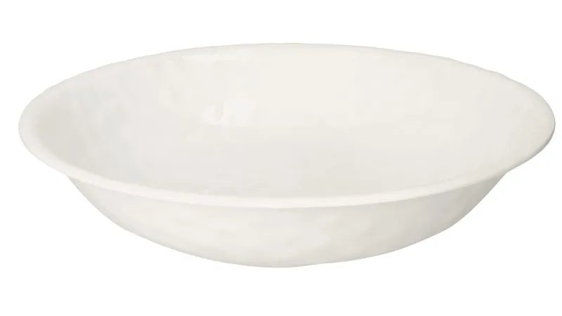 Fuente redonda de melamina de 35 cm de la colección Evergreen, con un diseño italiano clásico.
