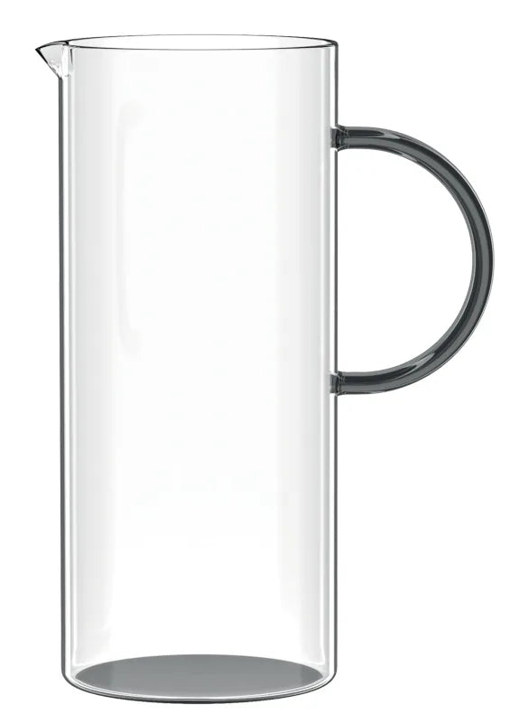 Jarra Brandani Bottom de 1,35 litros en color gris humo, vista frontal.